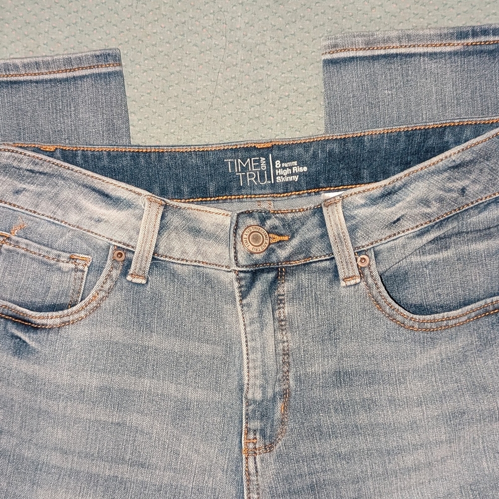 Time and Tru Denim Blue High Rise Jeans